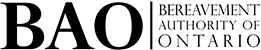 Bereavement Authority of Ontario logo
